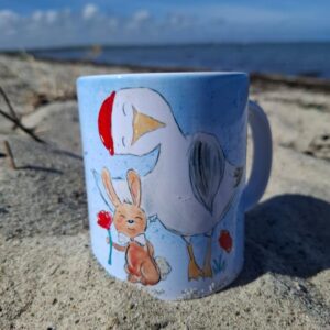 Meine Welt ist besser wegen Dir Tasse